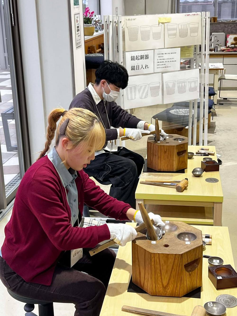 燕 ぐい呑みづくり